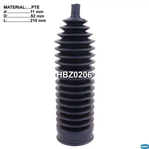 Пыльник рулевой рейки HBZ0206 KRAUF