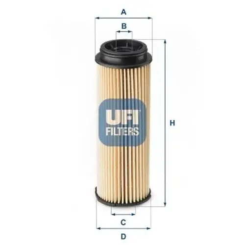 Фильтр масляный UFI 25.252.00