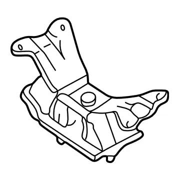 Опора двигателя Imp 4WD 1.6,1.8 MT 41022FA030 SUBARU
