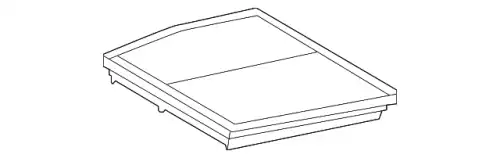 28113-P0400 E02FILTER-AIR CLEANER HYUNDAI