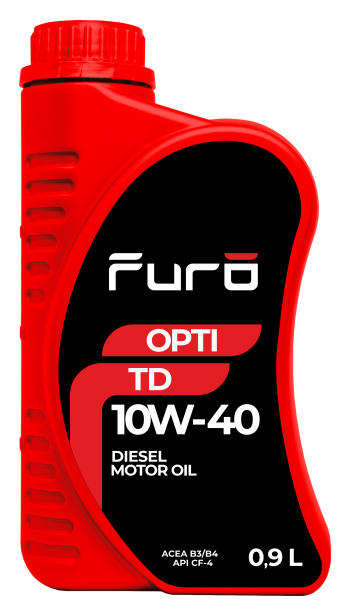 Моторное масло FURO OPTI TD 10W40FR016 10W40 полусинтетическое 0.9 л