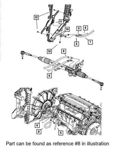 Дверь багажника K68079246AB DODGE