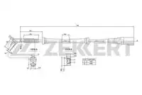 Датчик ABS ZEKKERT SE-6062
