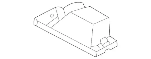 Фонарь габаритный KIA 92520R0000