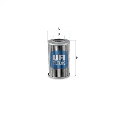Фильтр, система рабочей гидравлики 85.186.00 UFI