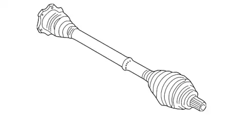 привод левый Audi 8D0 407 271 DT VAG