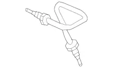 трубка тормозная 8D0611722D VAG