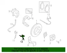 трубка тормозная 8D0611722D VAG