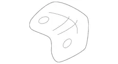 BRACKET,ENG WRG HARN RLY BLK(FRT) 22640009 PONTIAC