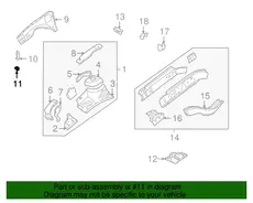BRACKET,ENG WRG HARN RLY BLK(FRT) 22640009 PONTIAC