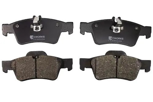 Тормозные колодки дисковые CWORKS C12CR0104