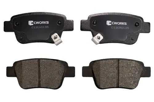 Тормозные колодки дисковые CWORKS C12CR0135