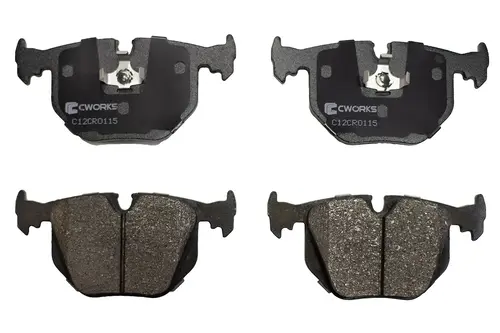 Тормозные колодки дисковые CWORKS C12CR0115