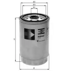 Топливный фильтр KNECHT KC98/1 BMW E38 3.0D/4.0D 99>