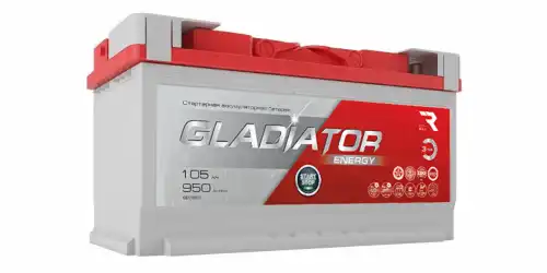 Аккумулятор GLADIATOR GEN10510 105 Ач 950 А