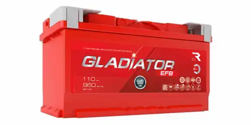 Аккумулятор GLADIATOR GEF11010 110 Ач 960 А