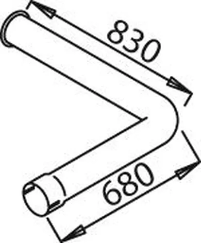 Egzoz Borusu, Exhaust Pipe 67327 SOYLU