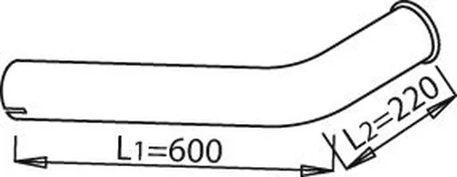 Egzoz Borusu, Exhaust Pipe 67353 SOYLU