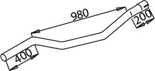 Egzoz Borusu, Exhaust Pipe 27380 SOYLU