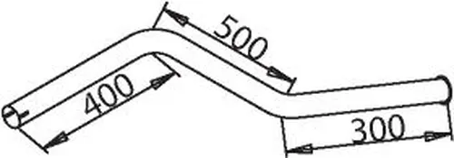 Egzoz Borusu, Exhaust Pipe 28378 SOYLU