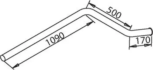 Egzoz Borusu, Exhaust Pipe 28382 SOYLU