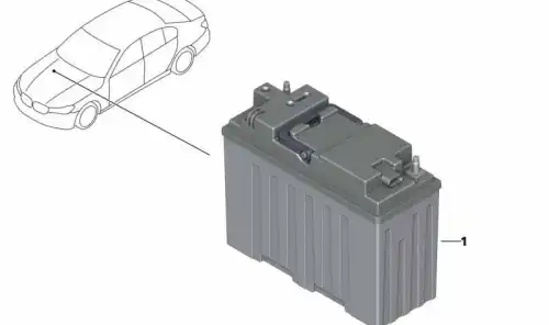 Аккумулятор BMW 61215A46EA1