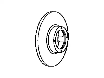 Тормозной диск TOYOTA / LEXUS 43512-28050