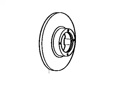 Тормозной диск TOYOTA / LEXUS 43512-28051