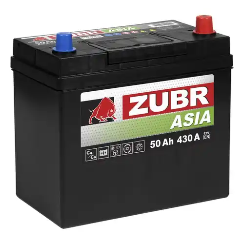 Аккумулятор ZUBR ZPA500 50 Ач 430 А 237x127x225 мм 0 (-+) обратная