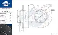 Тормозной диск ROTINGER RT1092GLT9