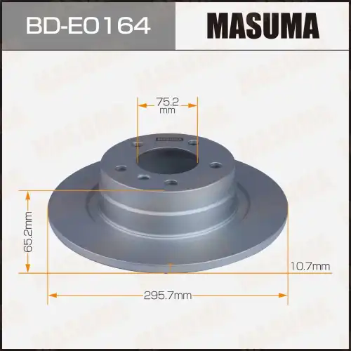Тормозной диск MASUMA BD-E0164