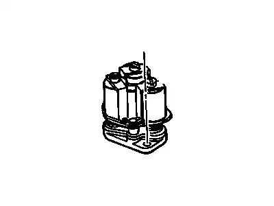 VALVE,EGR(ACDelco #214-5007) 12578042 BUICK