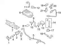 маслопровод 354203C800 HYUNDAI