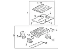 Прокладка коллектора GMC 12642745