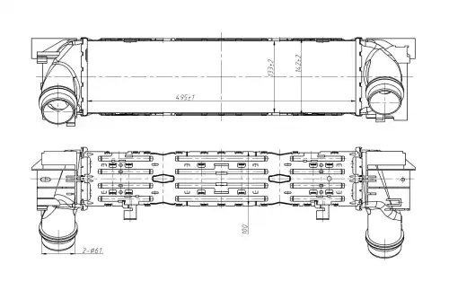 Интеркулер NRF 309097