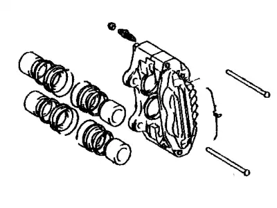 Суппорт тормозной TOYOTA / LEXUS 4773060030