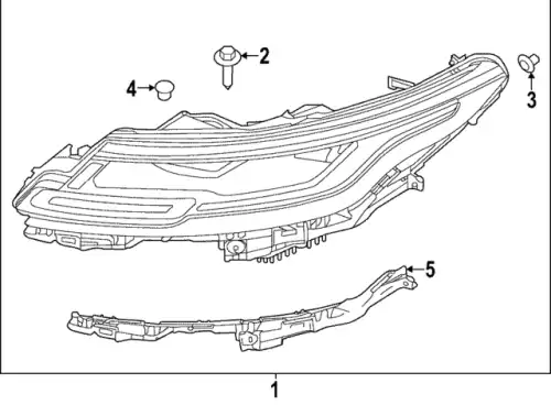 Фара LAND ROVER LR175645