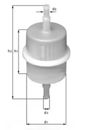 Топливный фильтр KNECHT KL63