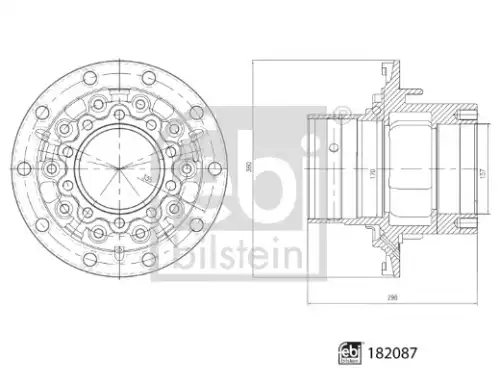 Деталь 182087 FEBI