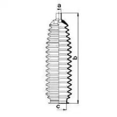пыльник рулев. рейки Niss 84053 SPIDAN