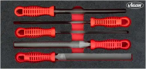 Комплект напильников V5072 VIGOR