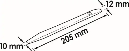 Монтажный ломик V1371-3 VIGOR