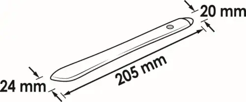 Монтажный ломик V1371-4 VIGOR