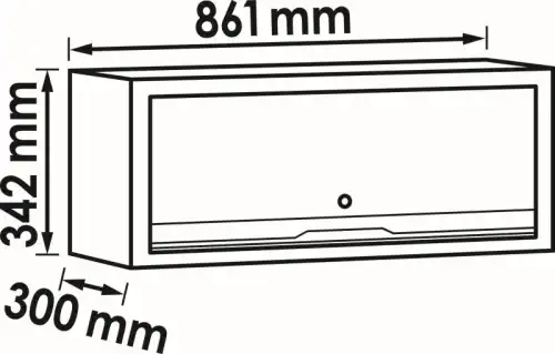 Шкаф для инструментов V6000-04XL VIGOR