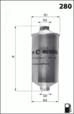 Топливный фильтр MECAFILTER ELE6012