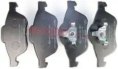 Тормозные колодки дисковые METZGER 1170462