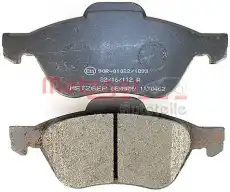 Тормозные колодки дисковые METZGER 1170462