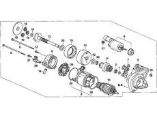 Стартер HONDA 31200-RNA-A01