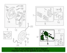 Тормозной суппорт 58310-2MA00 HYUNDAI