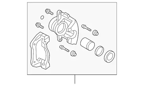 Тормозной суппорт 58310-2MA00 HYUNDAI